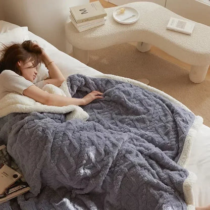 Luxury Plush Winter Blanket for Ultimate Comfort and Warmth
