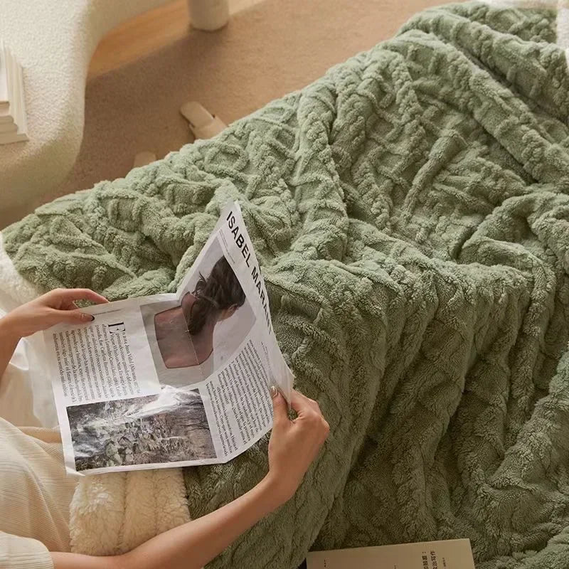 Luxury Plush Winter Blanket for Ultimate Comfort and Warmth