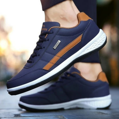 Men's Orthopedic Leather Casual Sneakers for Everyday Comfort