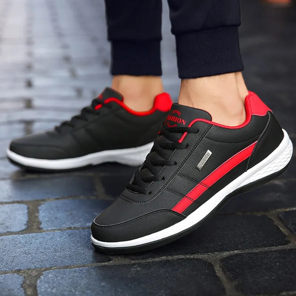 Men's Orthopedic Leather Casual Sneakers for Everyday Comfort