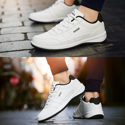 Men's Orthopedic Leather Casual Sneakers for Everyday Comfort