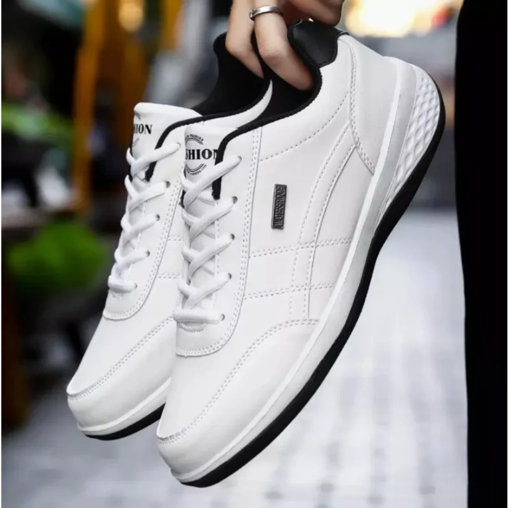 Men's Orthopedic Leather Casual Sneakers for Everyday Comfort