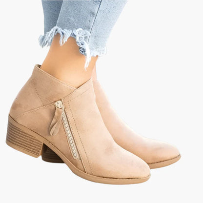 Women's Orthopedic Ankle Boots – Vintage Style Comfortable Walking Shoes