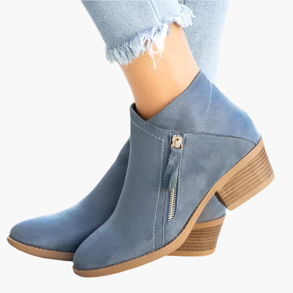 Women's Orthopedic Ankle Boots – Vintage Style Comfortable Walking Shoes