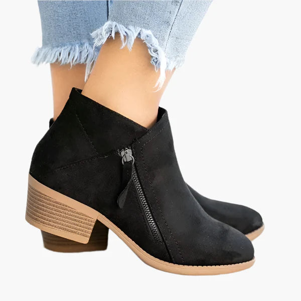 Women's Orthopedic Ankle Boots – Vintage Style Comfortable Walking Shoes
