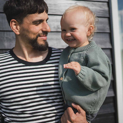 Unisex Kids' All-Season Woolly Cardigan – Cozy Knit Button-Up Sweater for Everyday Adventures