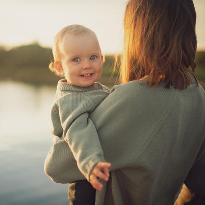 Unisex Kids' All-Season Woolly Cardigan – Cozy Knit Button-Up Sweater for Everyday Adventures