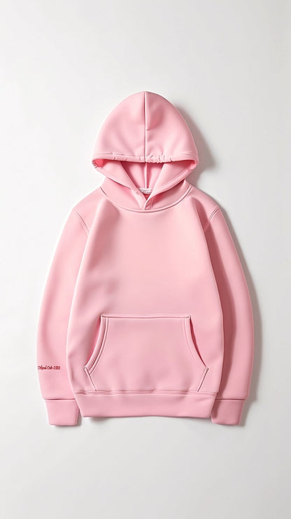 Women's Tropical Embroidered Oversized Hoodie – Casual Relaxed Fit Pullover