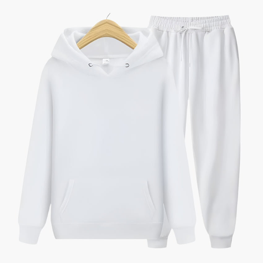 Men's Hoodie and Jogger Set – Casual Athletic Leisurewear Outfit