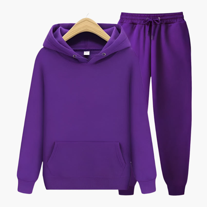 Men's Hoodie and Jogger Set – Casual Athletic Leisurewear Outfit