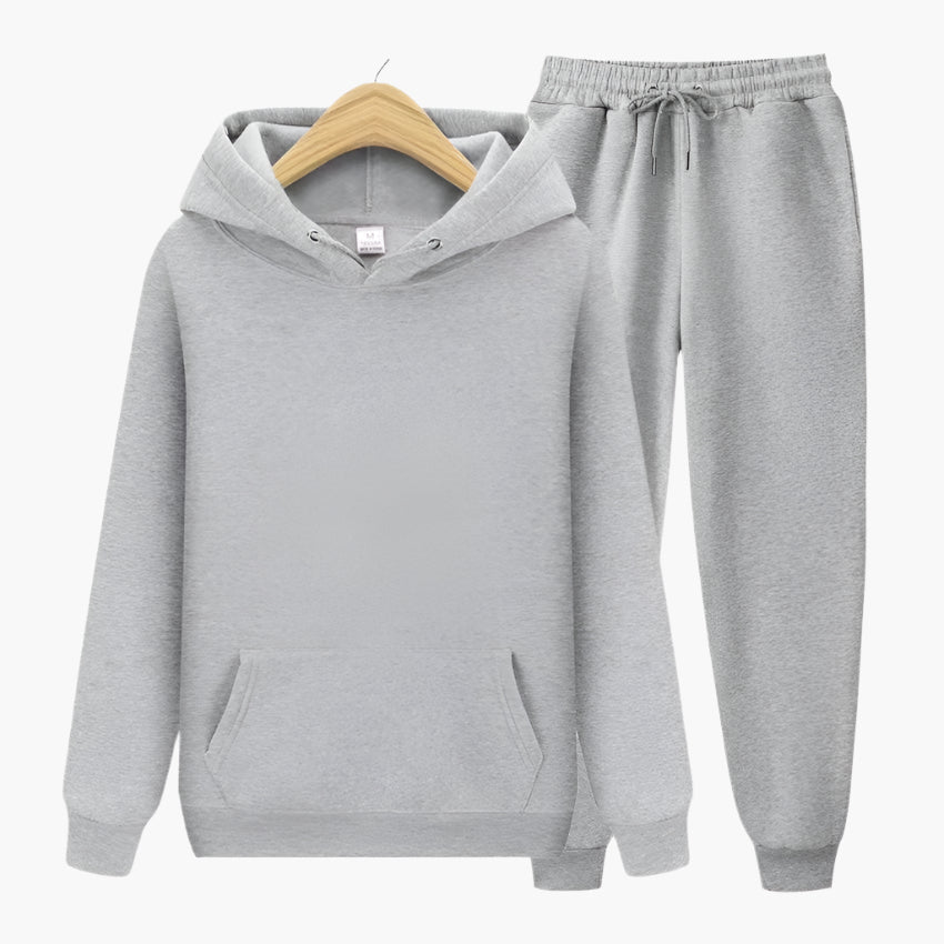 Men's Hoodie and Jogger Set – Casual Athletic Leisurewear Outfit