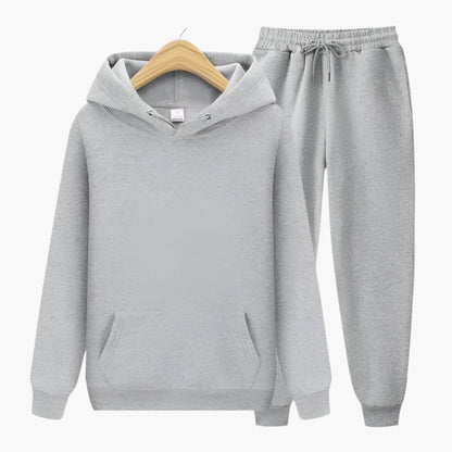 Men's Hoodie and Jogger Set – Casual Athletic Leisurewear Outfit