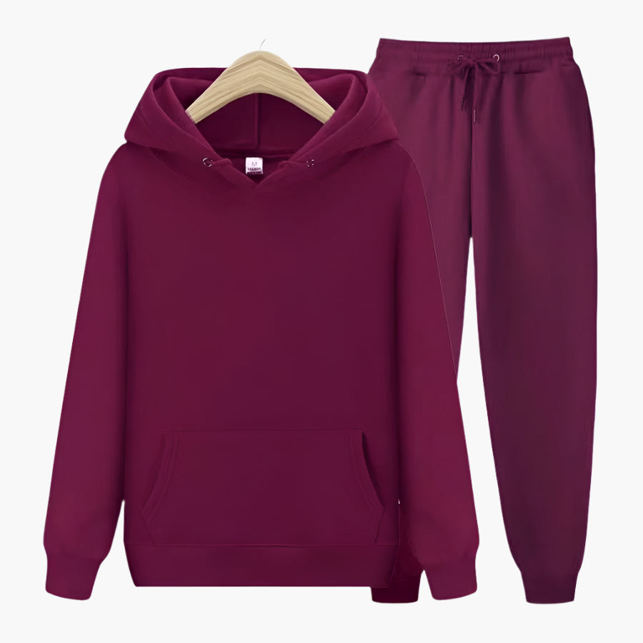 Men's Hoodie and Jogger Set – Casual Athletic Leisurewear Outfit