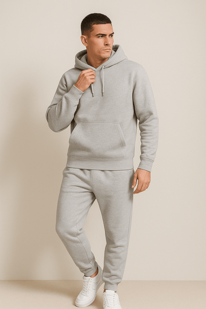 Men's Hoodie and Jogger Set – Casual Athletic Leisurewear Outfit