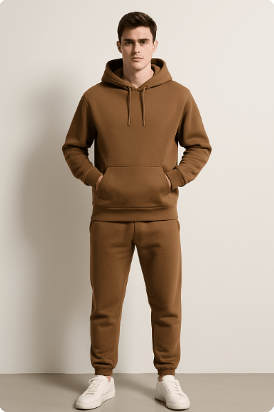 Men's Hoodie and Jogger Set – Casual Athletic Leisurewear Outfit