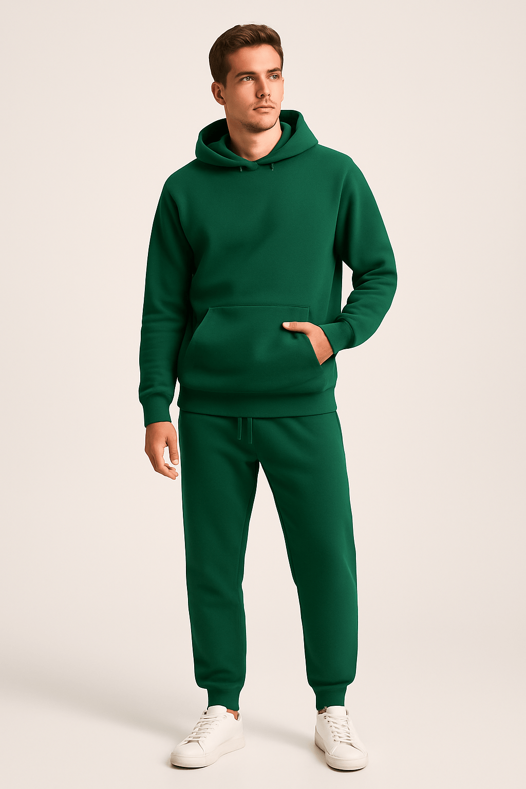 Men's Hoodie and Jogger Set – Casual Athletic Leisurewear Outfit