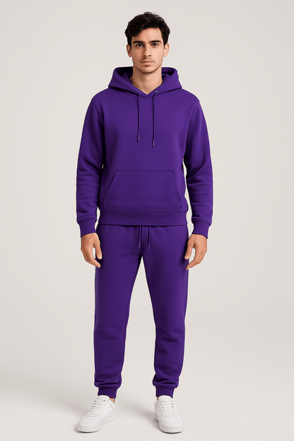 Men's Hoodie and Jogger Set – Casual Athletic Leisurewear Outfit