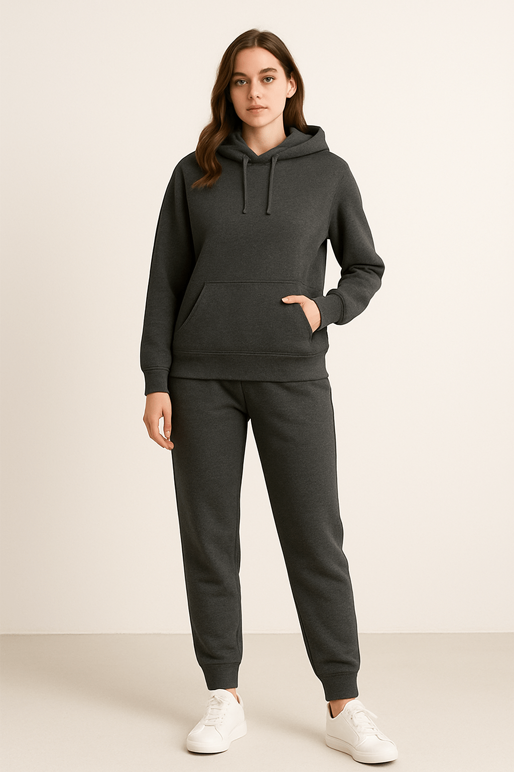 Men's Hoodie and Jogger Set – Casual Athletic Leisurewear Outfit