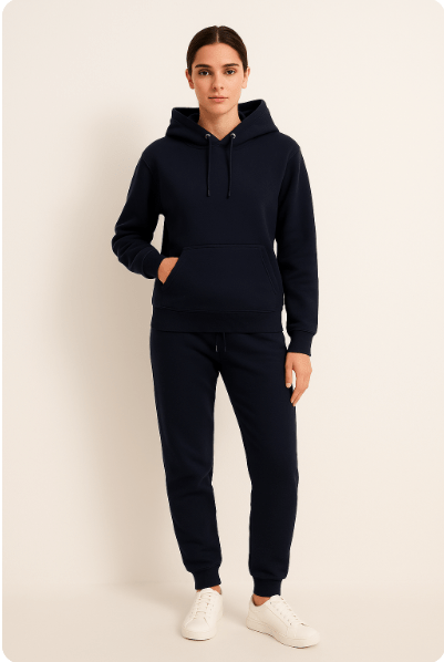 Men's Hoodie and Jogger Set – Casual Athletic Leisurewear Outfit