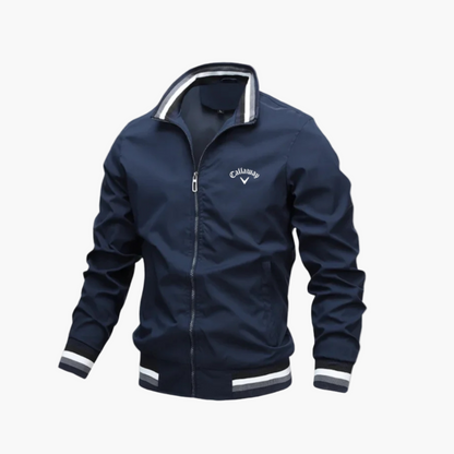 Men's Lightweight Golf Jacket Windbreaker – Athletic Water-Resistant Outerwear for Active & Casual Wear