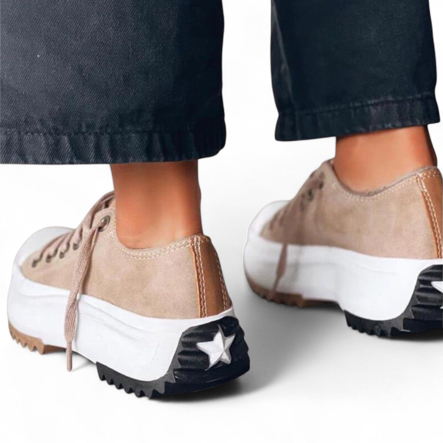 Women's Orthopedic Platform Sneakers – Modern Casual Comfort Shoes