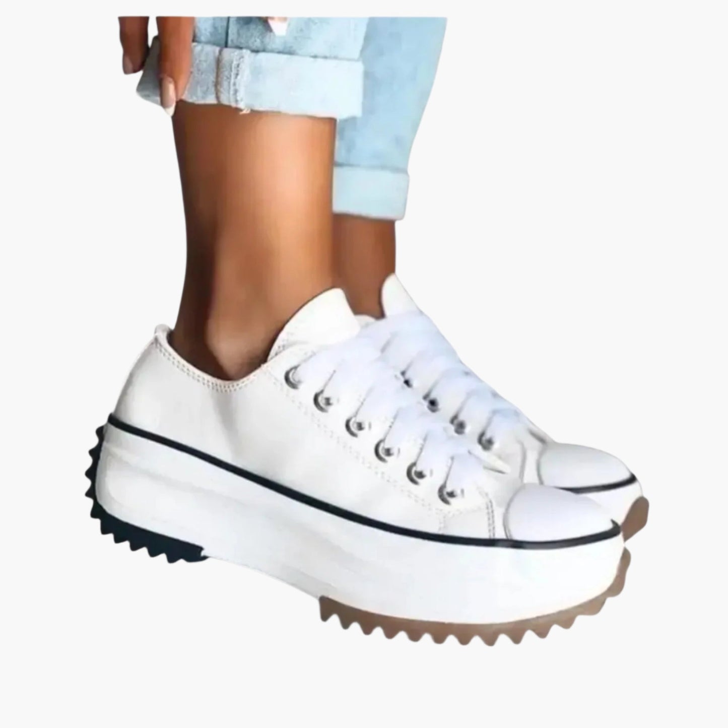 Women's Orthopedic Platform Sneakers – Modern Casual Comfort Shoes
