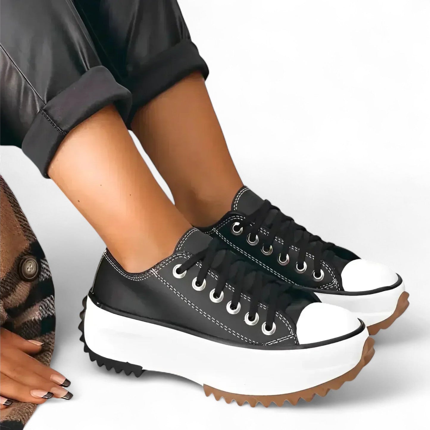 Women's Orthopedic Platform Sneakers – Modern Casual Comfort Shoes