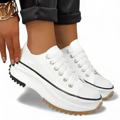 Women's Orthopedic Platform Sneakers – Modern Casual Comfort Shoes