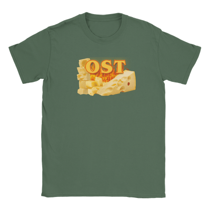 Sharon – Unisex Cheese Print T-Shirt