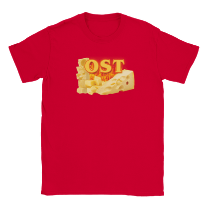 Sharon – Unisex Cheese Print T-Shirt