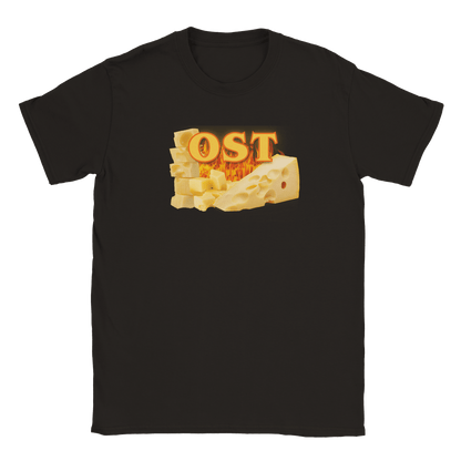 Sharon – Unisex Cheese Print T-Shirt