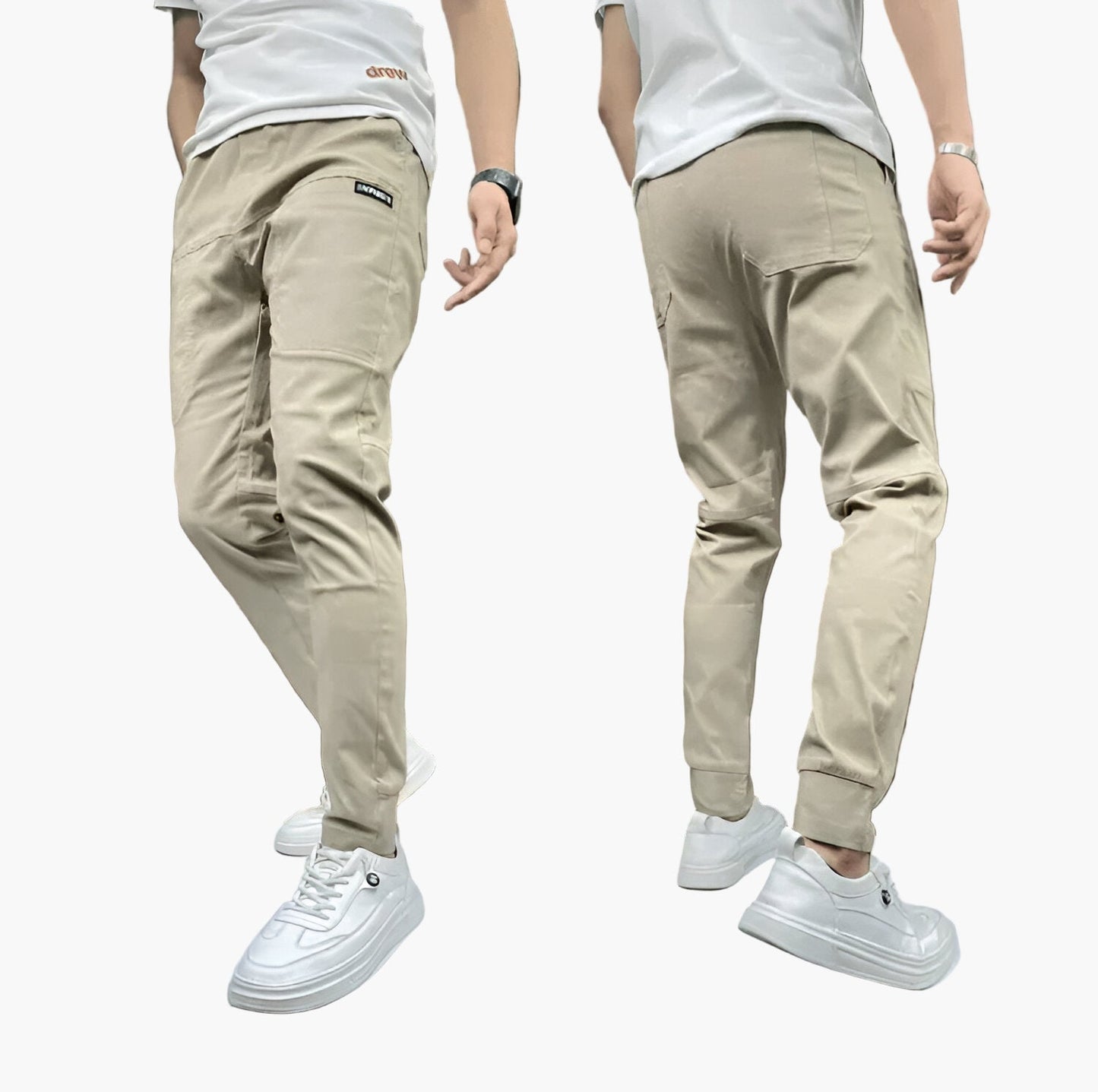 Men's Premium Stretch Cargo Pants – Modern Versatile Comfort Style