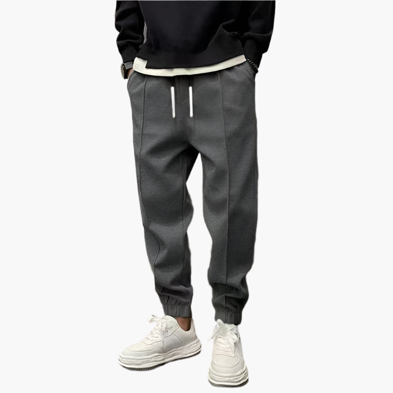 Men's Casual Athletic Jogger Pants for Everyday Comfort and Warmth