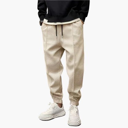 Men's Casual Athletic Jogger Pants for Everyday Comfort and Warmth