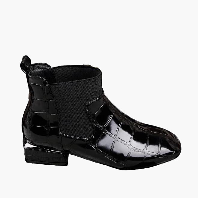 Women's Fashion Chelsea Ankle Boots for Fall Winter - Casual Rock Style