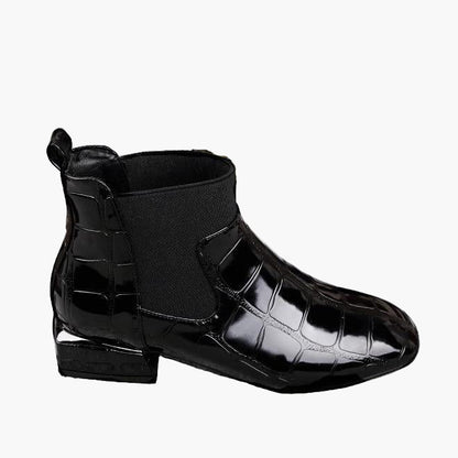 Women's Fashion Chelsea Ankle Boots for Fall Winter - Casual Rock Style