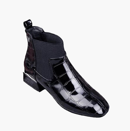 Women's Fashion Chelsea Ankle Boots for Fall Winter - Casual Rock Style