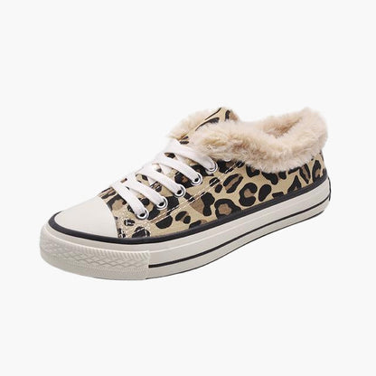 Women's Winter High Top Sneakers with Faux Fur Lining for Comfort and Warmth