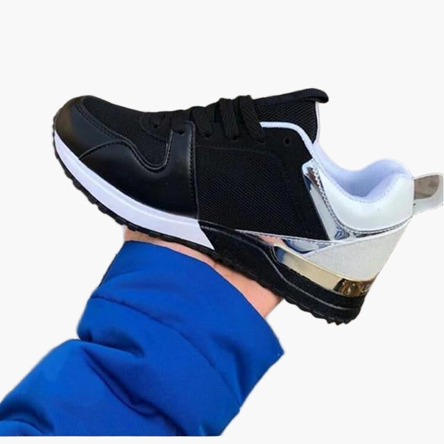 Women's Fashion Casual Sneakers with Comfortable PU Sole