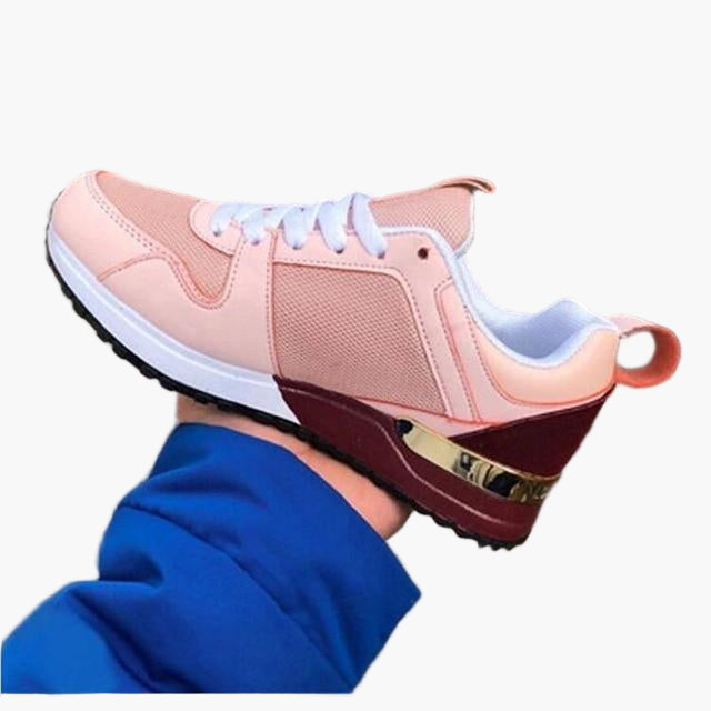 Women's Fashion Casual Sneakers with Comfortable PU Sole