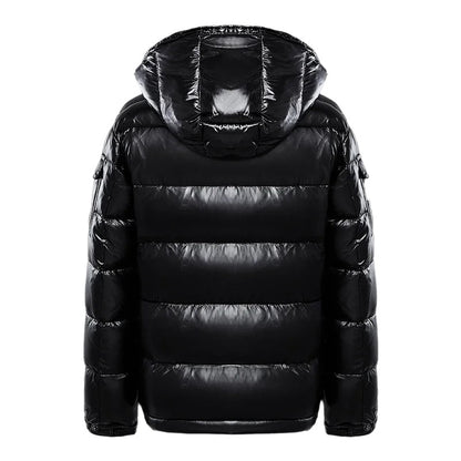 Men's Winter Puffer Jacket – Lightweight Insulated Hooded Coat for Cold Weather