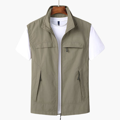 Men's Modern Versatile Vest – Sleeveless Everyday Style for All Seasons