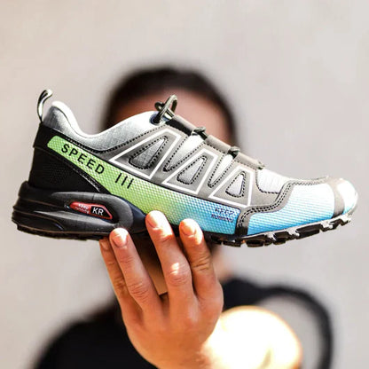 Men's Orthopedic Comfort Trail Running Shoes for Walking and Outdoor Activities