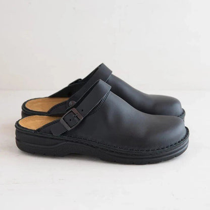 Men's Orthopedic Buckle Clogs Slip-On Comfort Shoes