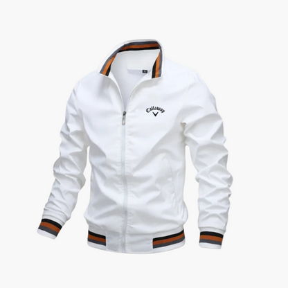 Men's Lightweight Golf Jacket Windbreaker – Athletic Water-Resistant Outerwear for Active & Casual Wear