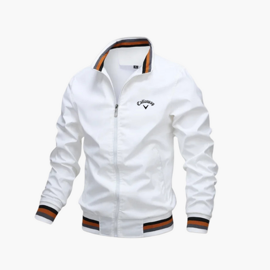 Men's Lightweight Golf Jacket Windbreaker – Athletic Water-Resistant Outerwear for Active & Casual Wear