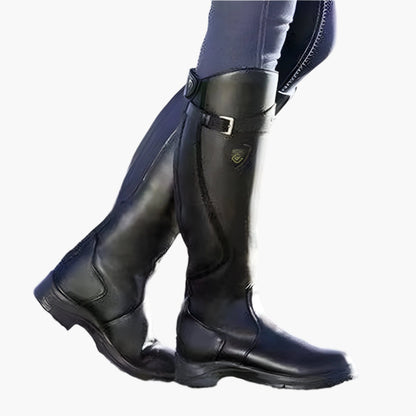 Women's Waterproof Outdoor Riding Boots – Lightweight All-Weather Equestrian Style