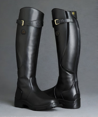 Women's Waterproof Outdoor Riding Boots – Lightweight All-Weather Equestrian Style