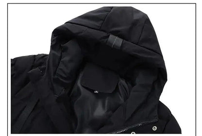 Men's Elegant Winter Parka Coat for Cold Weather