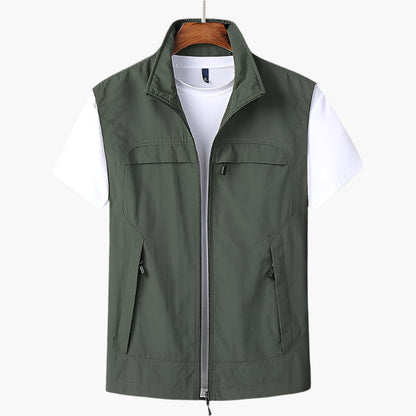 Men's Modern Versatile Vest – Sleeveless Everyday Style for All Seasons